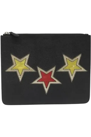 Givenchy Pre-owned Clutches, female, , Size: ONE SIZE Pre-owned Leather clutches