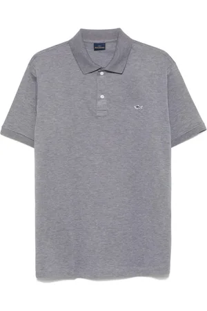 Paul & Shark Polo Shirts, male, , Size: 2XL Ash Grey Ribbed Trim Sweater