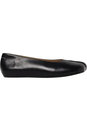 Maison Margiela Ballerinas, female, , Size: 7 US Leather Ballet Flats Minimalist Design