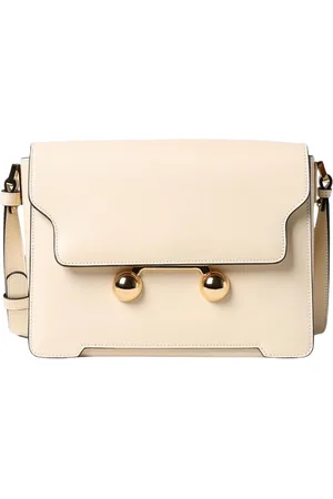 Marni Cross Body Bags, female, , Size: ONE SIZE Leather Shoulder Bag Compact Elegance
