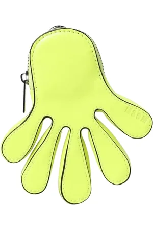Msgm Wallets & Cardholders, male, , Size: ONE SIZE Neon HandShaped Coin Purse