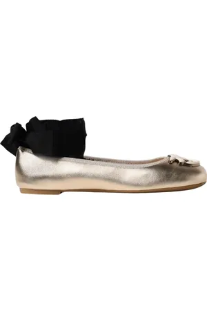 Pinko Ballerinas, female, , Size: 6 US Gold Ballet Flats Elegant Comfortable Shoes