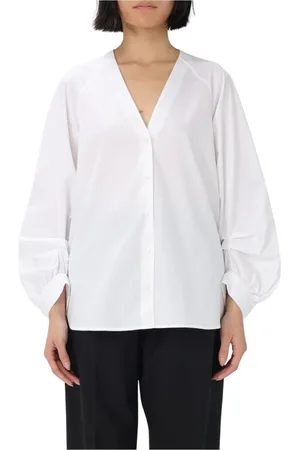 Dondup Shirts, female, , Size: 2XS Cotton Blouse Long Sleeve