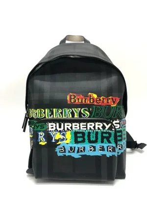 Burberry Pre-owned Backpacks, female, , Size: ONE SIZE Pre-owned Leather backpacks