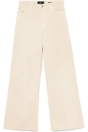 7 for all Mankind Wide Jeans, female, , Size: W31 Lotta Cropped Wide Leg Jeans