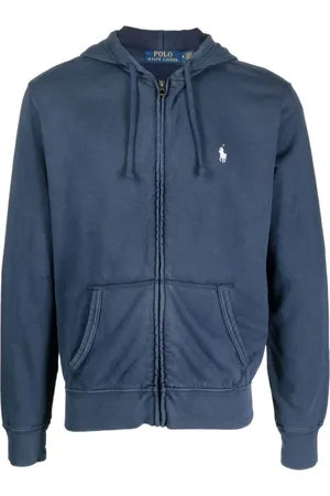 Ralph Lauren Zip-throughs, male, , Size: S Sweater with Hood and Zip