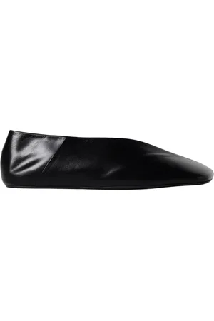 Jil Sander Ballerinas, female, , Size: 6 1/2 US Leather Ballet Flats Minimalist Style