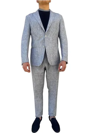 ELEVENTY Single Breasted Suits, male, , Size: L Single Breasted Suit