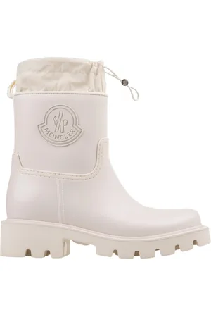 Moncler Rain Boots, female, , Size: 5 US Flat Ankle Boots Chunky Outsole