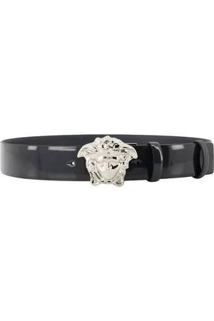 VERSACE Belts, male, , Size: 90 CM Medusa Leather Belt Spring-Summer 2025
