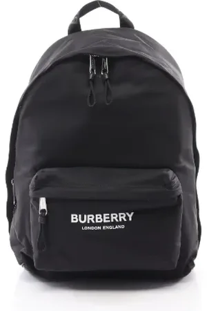 Burberry Pre-owned Backpacks, male, , Size: ONE SIZE Pre-owned Canvas backpacks