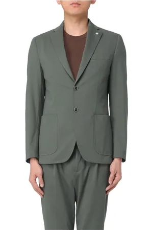 Manuel Ritz Blazers, male, , Size: 3XL Stretch cotton jersey jacket