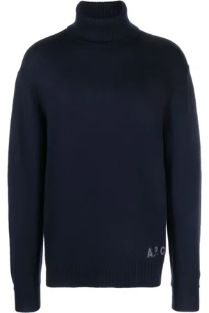 A.P.C. Turtlenecks, male, , Size: XS Walter Pullover: Stylish Turtleneck Knitwear for Men