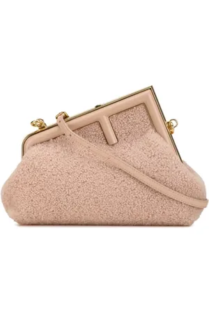 Fendi Pre-owned Cross Body Bags, female, , Size: ONE SIZE Pre-owned Fur crossbody-bags