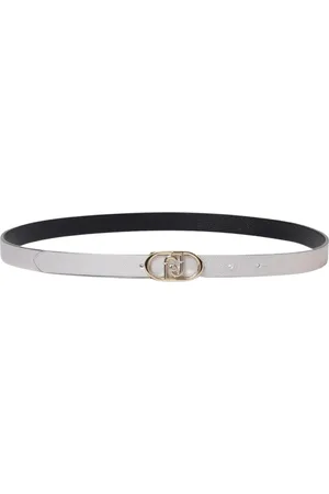 Liu Jo Belts, female, , Size: L Chic Logo Buckle Leather Belt