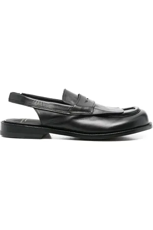 Officine creative Ballerinas, female, , Size: 8 1/2 US Leather Slingback Loafers
