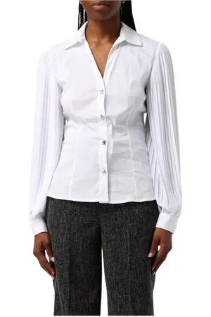 Liu Jo Shirts, female, , Size: L Pleated Sleeve Blouse Shirt