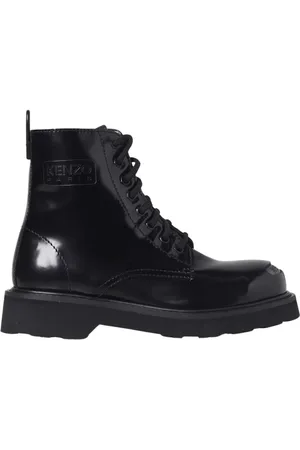 Kenzo Lace-up Boots, female, , Size: 6 US Leather LaceUp Ankle Boots