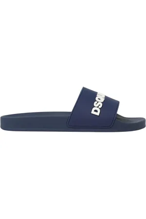 Dsquared2 Sliders, male, , Size: 12 US Comfortable Rubber Slides Sandals