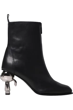 Karl Lagerfeld Heeled Boots, female, , Size: 6 US Flat Ankle Boots