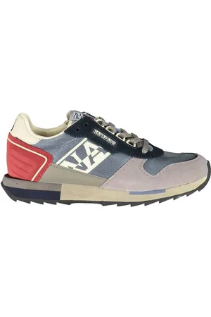 Napapijri Sneakers, male, , Size: 9 US Gray Lace-Up Sports Sneakers