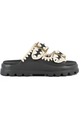 Mou Sliders, female, , Size: 9 US Slide Sandals Two-Buckle Style