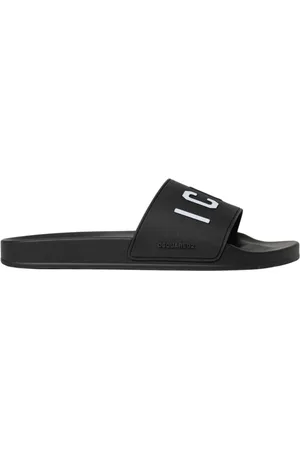 Dsquared2 Sliders, male, , Size: 8 US Rubber Slides Sandals