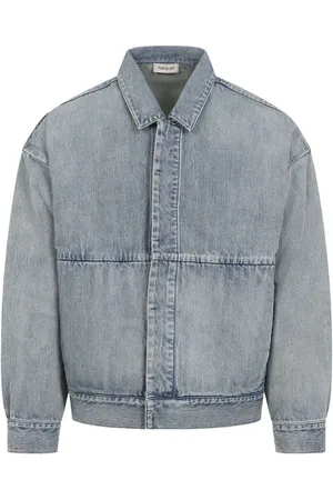 FEAR OF GOD Denim Jackets, male, , Size: S Denim Classic Coat Light