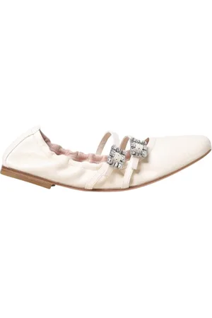 Roger Vivier Ballerinas, female, , Size: 5 US Crystal Buckle Ballet Flats