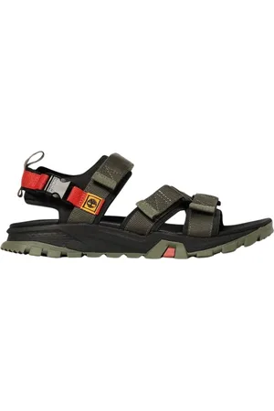 Timberland Flat Sandals, male, , Size: 10 US Blue Outdoor Sport Sandals Hook Loop