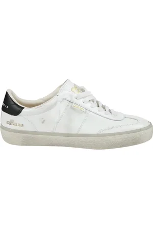 Golden Goose Sneakers, male, , Size: 10 US Leather Sneakers with Black Heel
