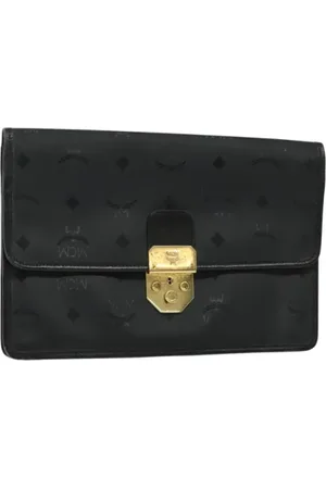 MCM Pre-owned Clutches, female, , Size: ONE SIZE Pre-owned Leather clutches