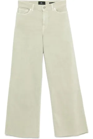 7 for all Mankind Wide Jeans, female, , Size: W25 Lotta Cropped Wide Leg Jeans