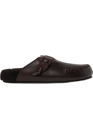 Buttero Mules, male, , Size: 8 US Shearling Lined Leather Clogs