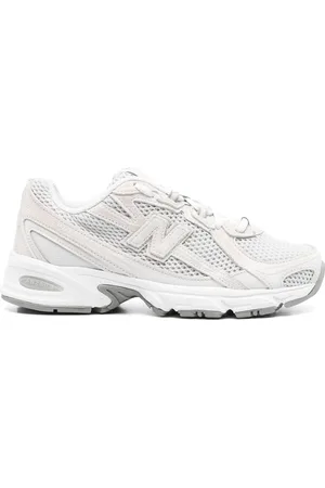 New Balance Sneakers, female, , Size: 4 1/2 US Chunky Sole Lace-Up Sneakers