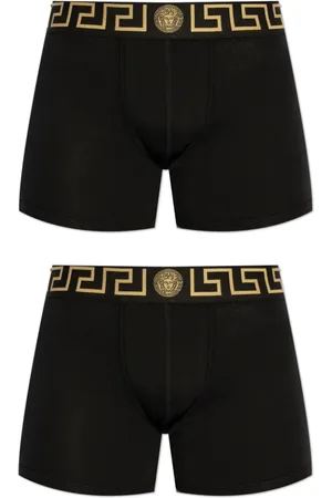 VERSACE Bottoms, male, , Size: 2XL Two-pack boxer shorts