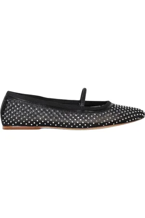 A.P.C. Ballerinas, female, , Size: 10 US Embellished Mesh Ballerinas for Women