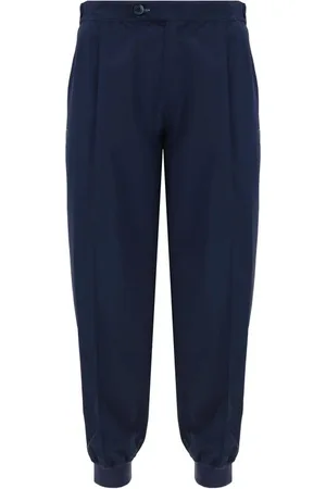 Brunello Cucinelli Sweatpants, male, , Size: L Elegant Tailored Pants with Iconic Monogram