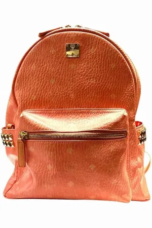 MCM Pre-owned Backpacks, female, , Size: ONE SIZE Pre-owned Leather backpacks