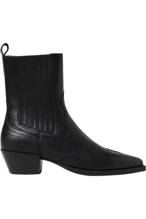Copenhagen Shoes Cowboy Boots, female, , Size: 8 US Leather Ankle Boots