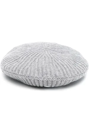 Ganni Hats, female, , Size: ONE SIZE Structured Rib Beret