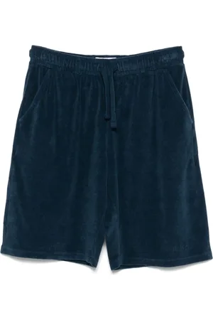 MC2 SAINT BARTH Casual Shorts, male, , Size: S Navy Elastic Waistband Shorts