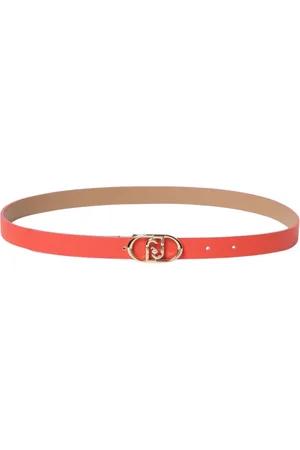 Liu Jo Belts, female, , Size: S Blue Leather Buckle Belt