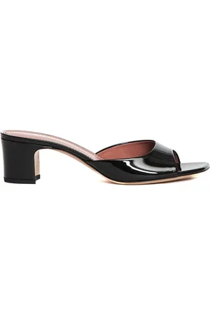 PARIS TEXAS Heeled Mules, female, , Size: 6 US Pumps with Chunky Heel
