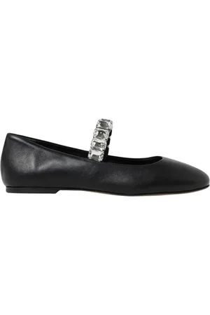 Casadei Ballerinas, female, , Size: 8 1/2 US Chic Crystal Ballerina Flats