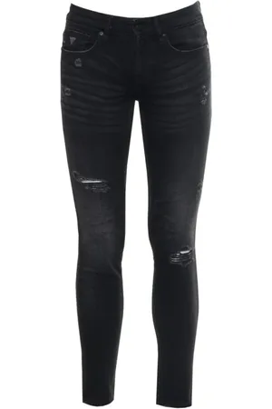 Guess Skinny Jeans, male, , Size: W28 L32 Classic Cotton Jeans with Logo