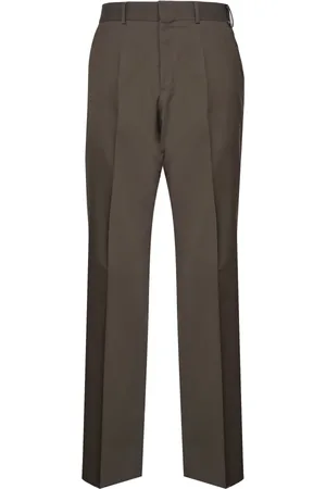 Fendi Suit Trousers, male, , Size: M Ripstop Nylon Trousers with Adjustable Straps