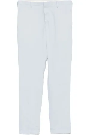 Paul Smith Slim-fit Trousers, male, , Size: W34 Clear Trousers with Concealed Fastening