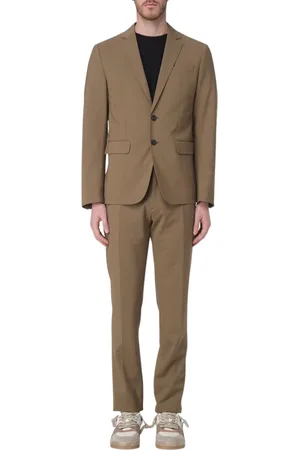 Dsquared2 Single Breasted Suits, male, , Size: M Classic Fit Suit in Tobacco Shade