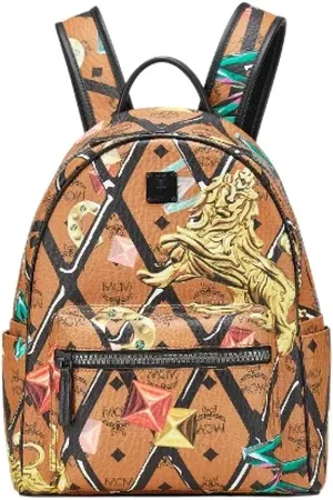 MCM Pre-owned Backpacks, female, , Size: ONE SIZE Pre-owned Leather backpacks